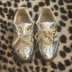 Wales Bonner x Adidas Samba Metallic Silver 💯 Authentic